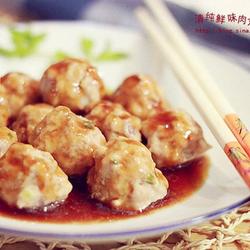 清纯鲜味肉丸子的做法[图]