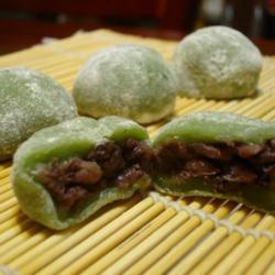 红豆绿茶草饼的做法[图]