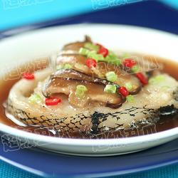 香菇火腿蒸鳕鱼的做法[图]