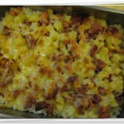 培根土豆香肠芝士焗饭的做法[图]