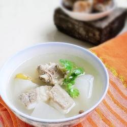白萝卜排骨汤的做法[图]