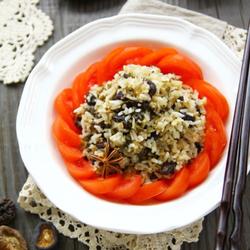 雪菜香菇素炒饭的做法[图]
