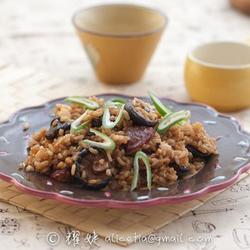 油葱菇香腊味饭的做法[图]
