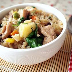 田园鸡肉炖饭的做法[图]