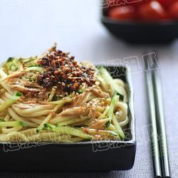 简易鸡丝凉面的做法[图]