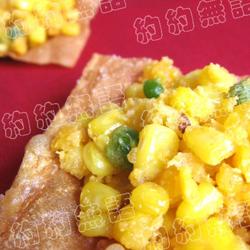 金沙玉米盏的做法[图]