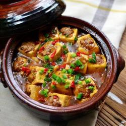 砂锅煲豆腐酿的做法[图]