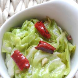 宫爆圆白菜的做法[图]