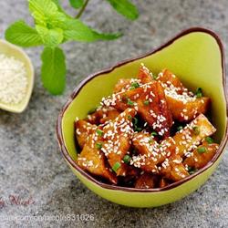 蜜汁叉烧豆腐角的做法[图]