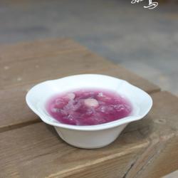 紫薯银耳莲子羹的做法[图]
