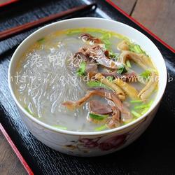 老鸭粉丝汤的做法[图]