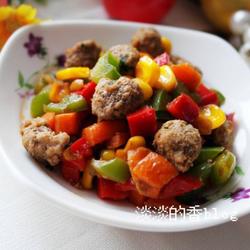 时蔬烩小牛肉丸的做法[图]