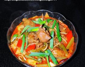 香辣味黄焖羊肉