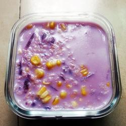 紫薯玉米麦片粥的做法[图]