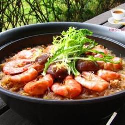 鲜虾粉丝煲的做法[图]