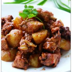 腐乳土豆鸡块的做法[图]