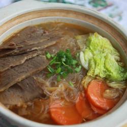 酸辣白菜粉丝煲的做法[图]