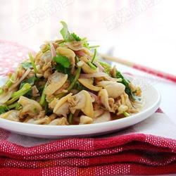 凉拌蚬子肉的做法[图]