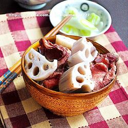 莲藕炖排骨的做法[图]