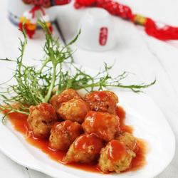 茄汁素丸子的做法[图]