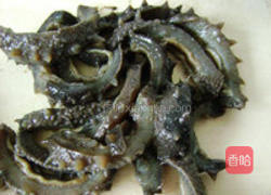 葱油海参的做法图解2