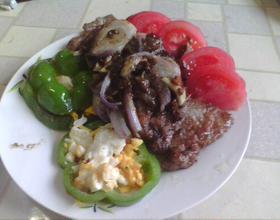 黑椒蒜茸猪排[图]
