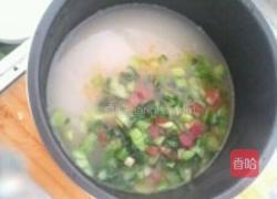 油菜腊肠菜饭的做法图解8