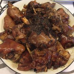 猪爪鸭子炖莓干菜的做法[图]