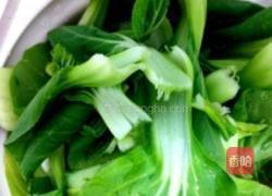 杏鲍菇炒油菜的做法图解3