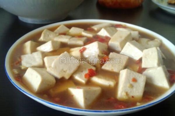 泡椒豆腐