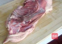 藕块炖鸭肉的做法图解1