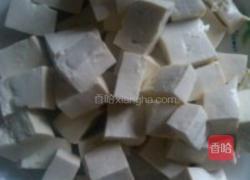 凉拌豆腐生菜的做法图解1