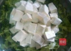 凉拌豆腐生菜的做法图解2