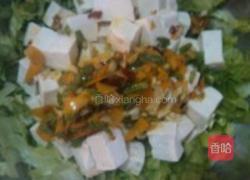 凉拌豆腐生菜的做法图解4