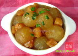 干贝冬瓜球的做法图解8