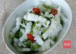 雪菜炒墨鱼的做法图解8