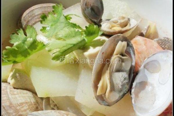 海鲜冬瓜汤