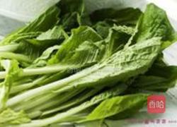 普宁豆酱炒小白菜的做法图解1