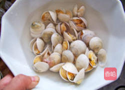 葱姜辣炒蛤蜊的做法图解4