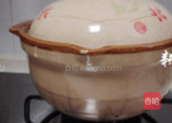 鸭肉湘莲粥的做法图解12