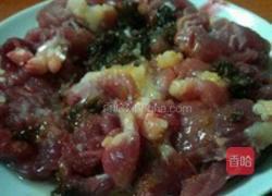 牛肉芥蓝炒果条的做法图解1