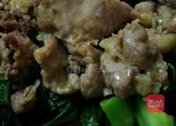 牛肉芥蓝炒果条的做法图解5