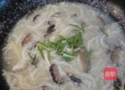 三丝银鱼羹的做法图解7