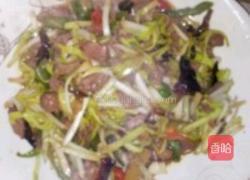 韭黄炒牛肉的做法图解3