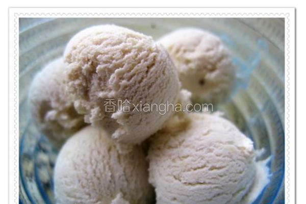 香蕉蛋奶冰淇淋