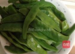 东北油豆角炒五花肉的做法图解1