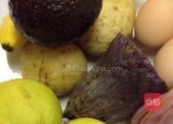 紫薯土豆蔬果沙拉的做法图解3