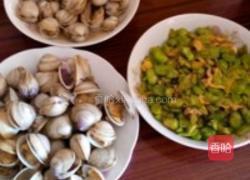 爆炒文蛤的做法图解5