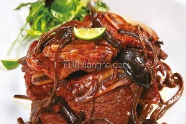 土豆粉丝炖牛仔骨