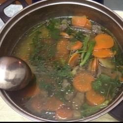 胡萝卜猪肝汤的做法[图]